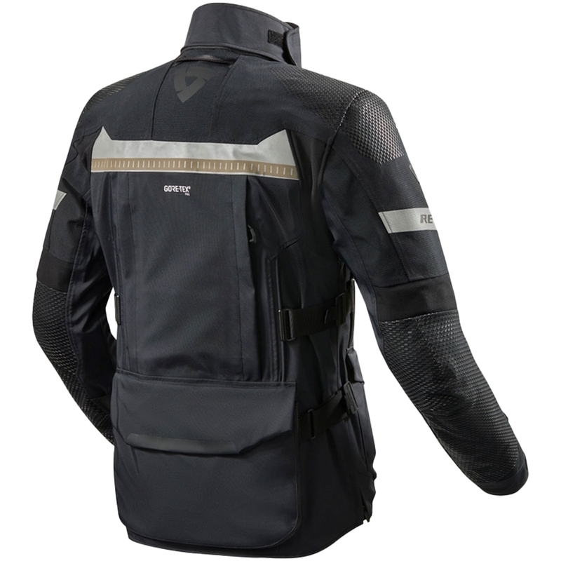 Chaqueta de moto Revit Dominator 3 GTX negra