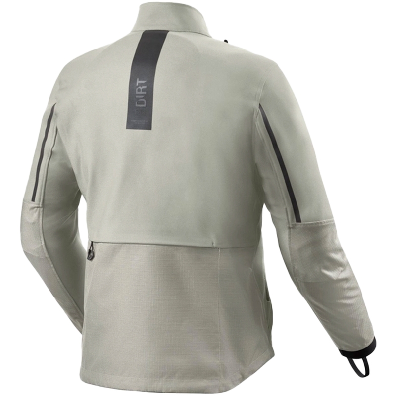 Chaqueta de moto Revit Surface gris claro