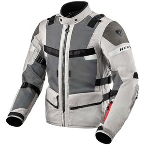 Chaqueta de moto Revit Cayenne 2 plata