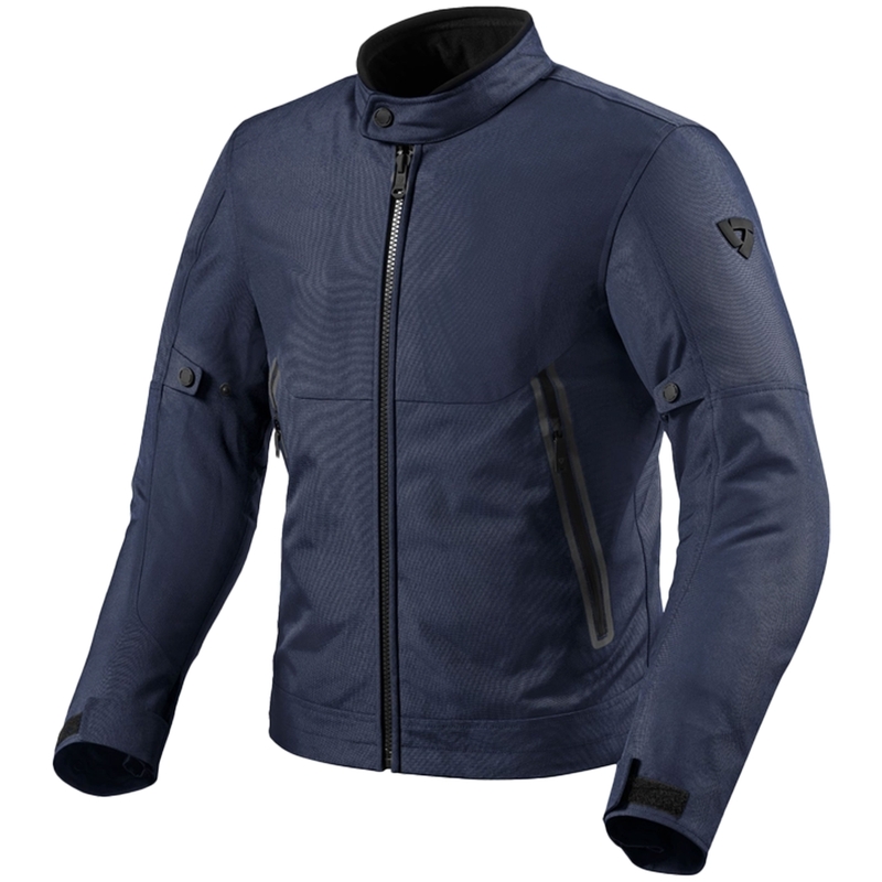 Chaqueta de moto Revit Shade H2O azul