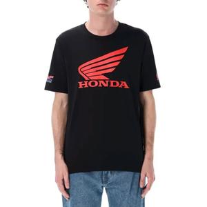 Camiseta negra Honda Wing