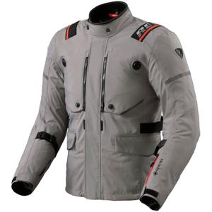Chaqueta de moto Revit Vertical GTX gris oscuro