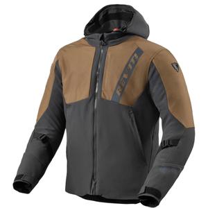 Chaqueta de moto Revit Potential GTX marrón-gris