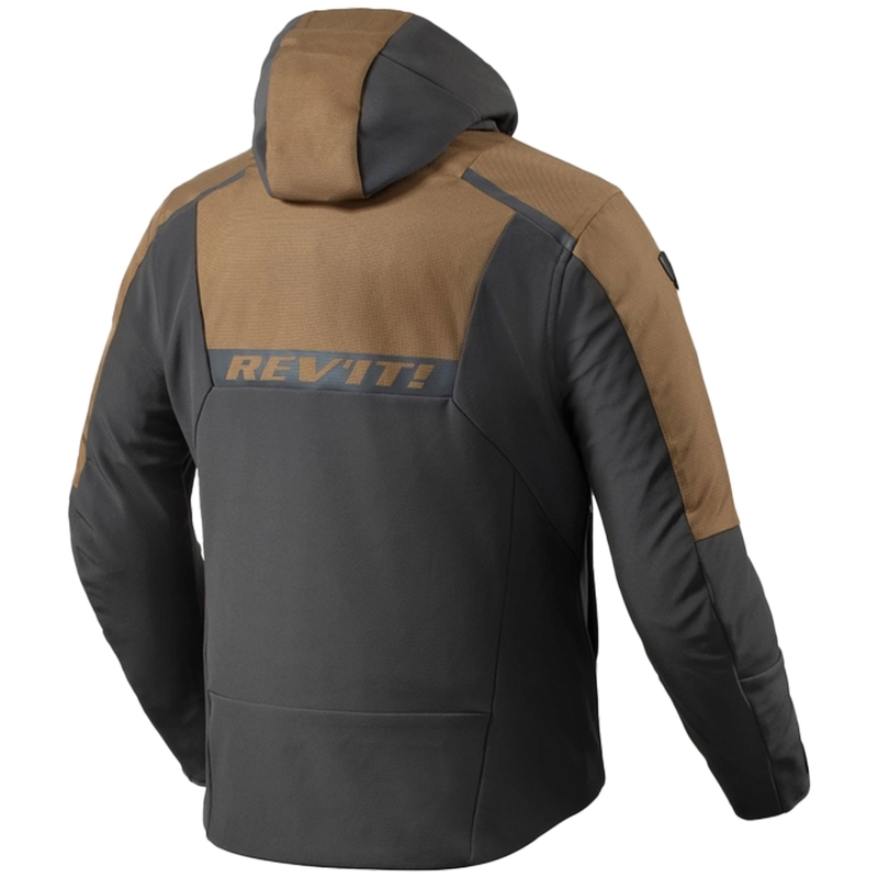 Chaqueta de moto Revit Potential GTX marrón-gris