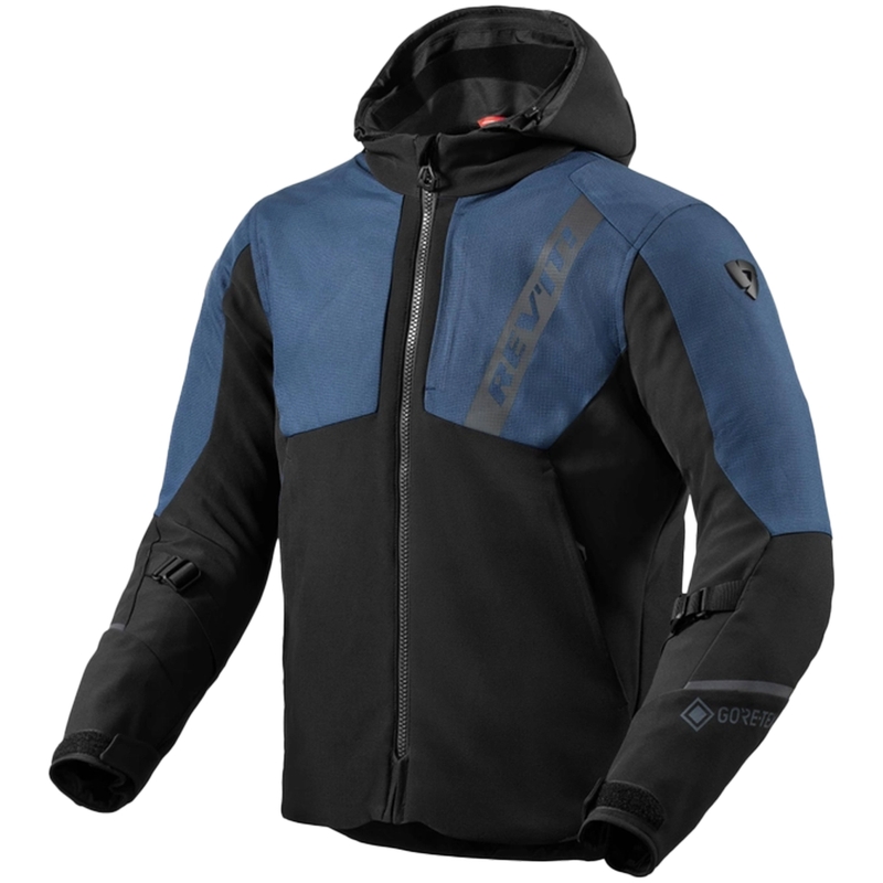 Chaqueta de moto Revit Potential GTX azul-negro