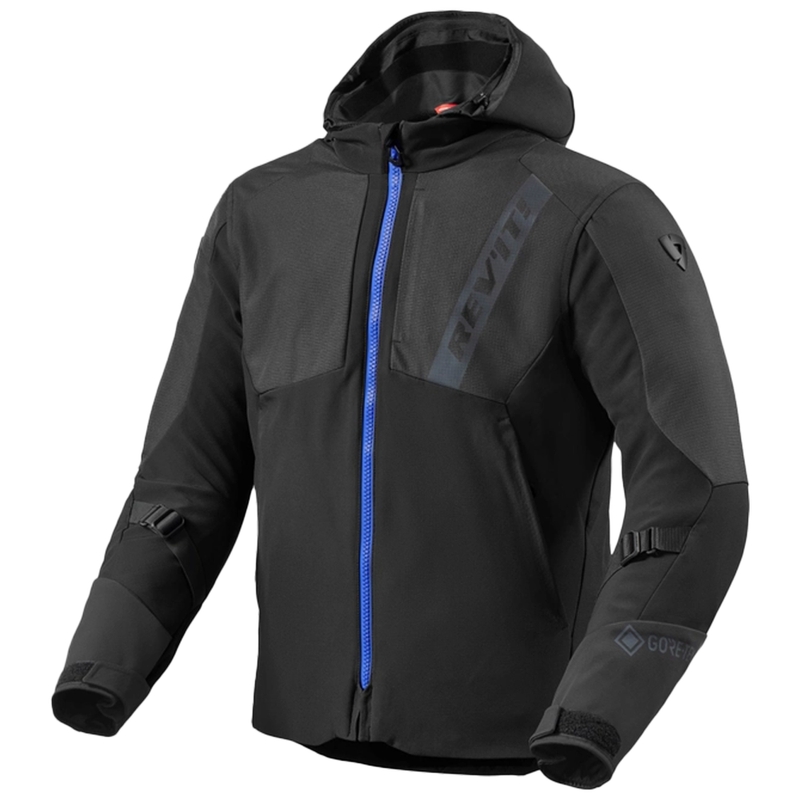 Chaqueta de moto Revit Potential GTX antracita-negro