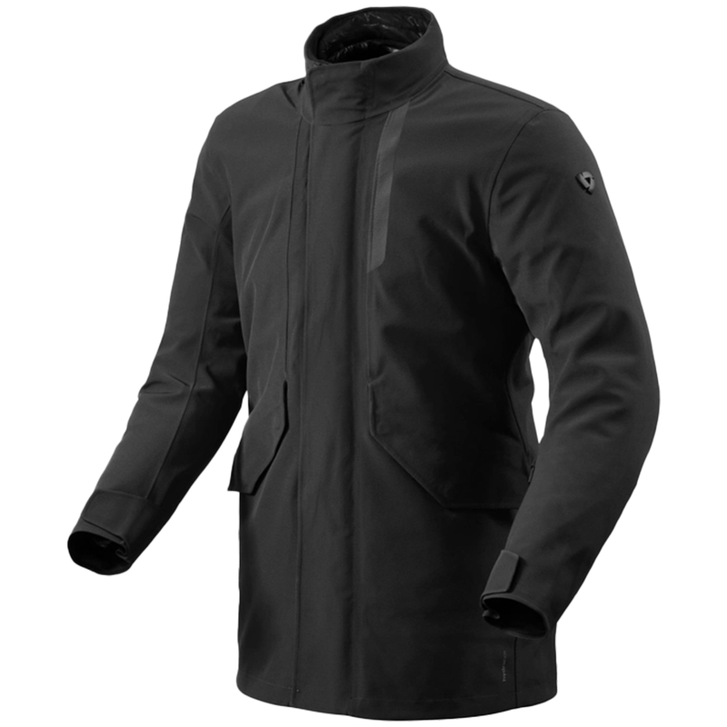 Chaqueta de moto Revit Centro H2O negra
