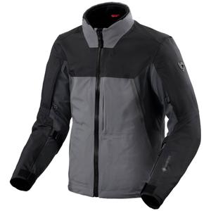 Chaqueta de moto Revit Echelon GTX gris-negro