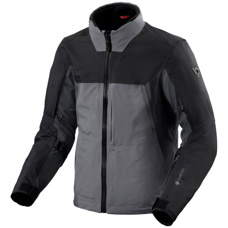 Chaqueta de moto Revit Echelon GTX gris-negro