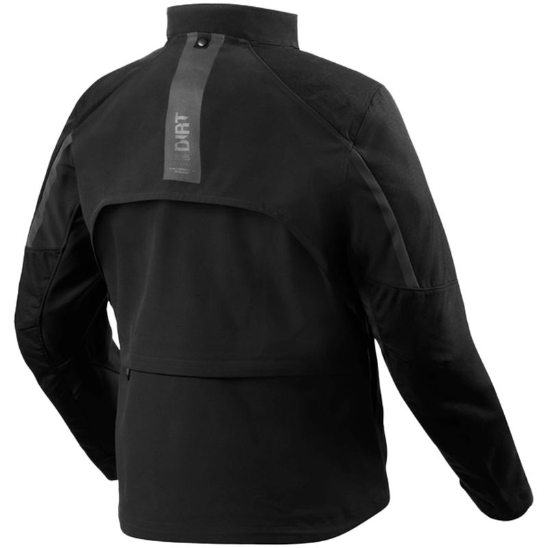 Chaqueta de moto Revit Continent negra