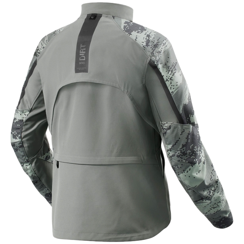 Chaqueta de moto Revit Continent gris