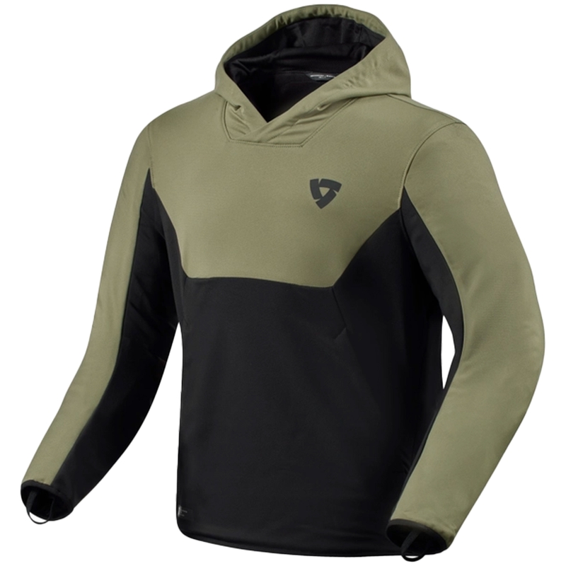 Chaqueta de moto Revit Andon negro-verde