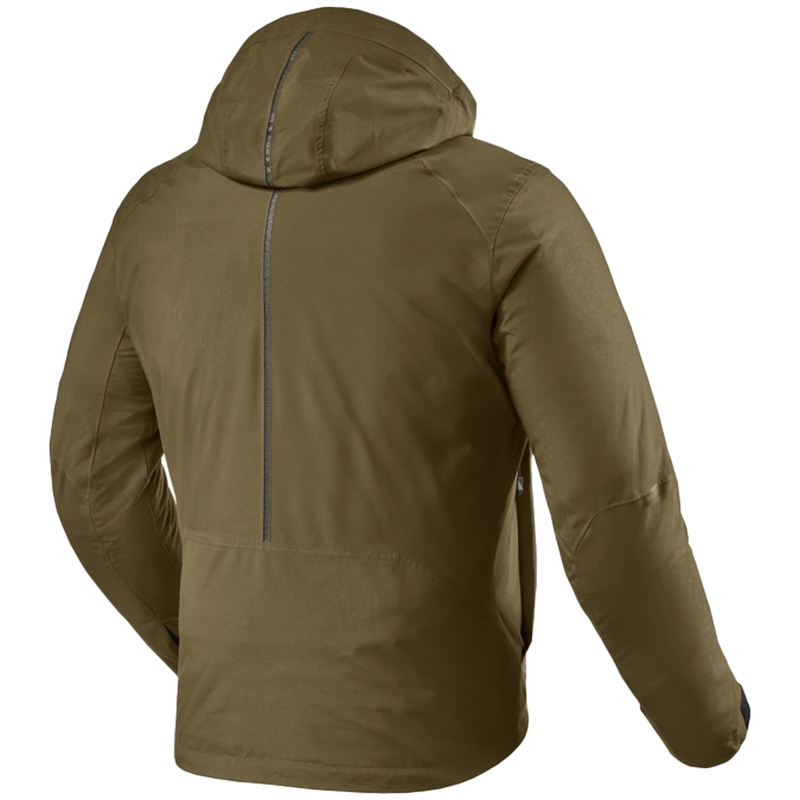 Chaqueta de moto Revit Montana H2O verde oscuro