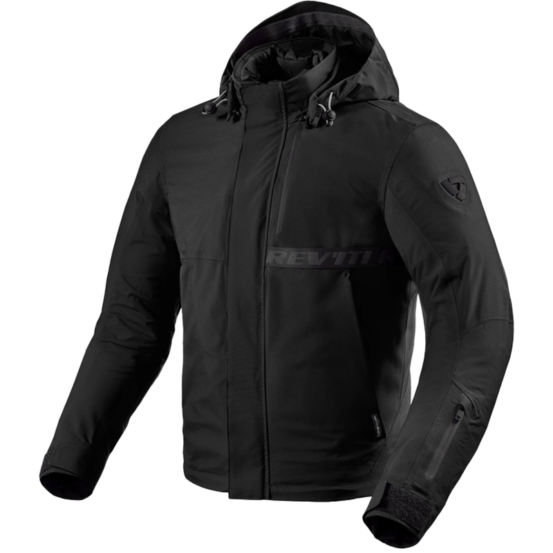 Chaqueta de moto Revit Montana H2O negra