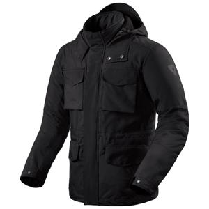 Chaqueta de moto Revit Triomphe 2 H2O negra
