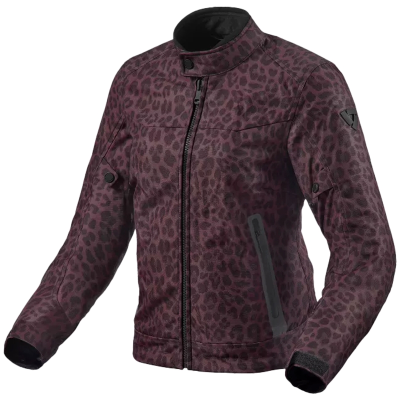 Chaqueta de moto Revit Shade H2O para mujer Rojo