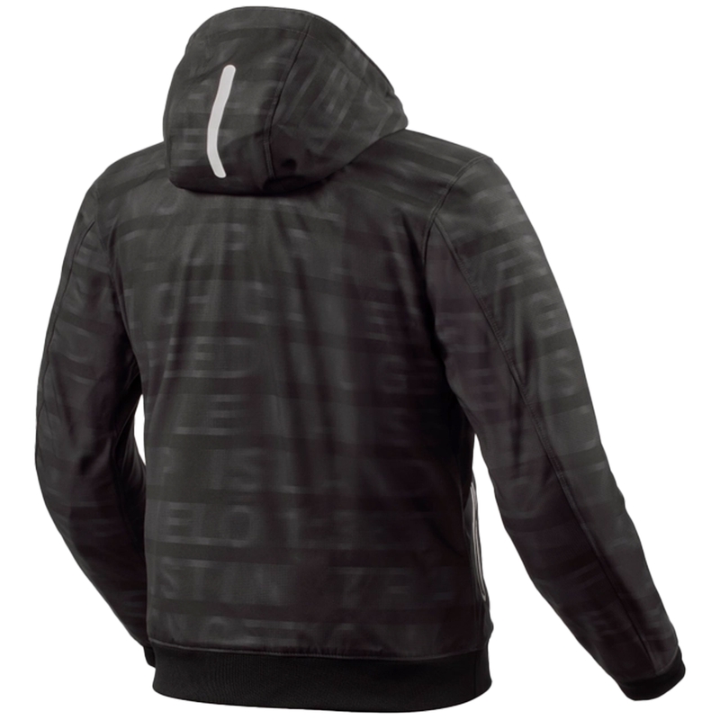 Chaqueta softshell Revit Saros WB negra-antracita