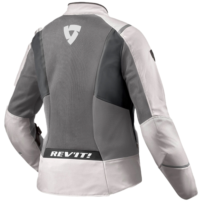 Chaqueta de moto para mujer Revit Airwave 4, gris antracita