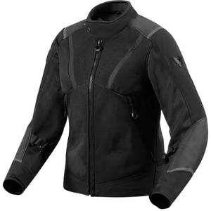 Chaqueta de moto Revit Airwave 4 para mujer, color negro