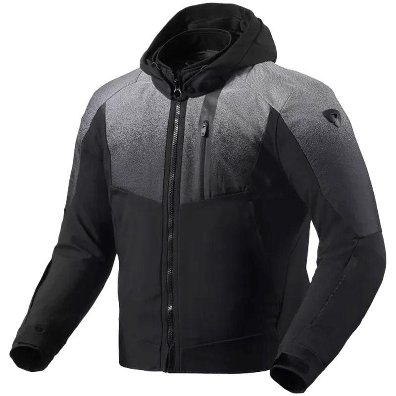 Chaqueta de moto Revit Epsilon H2O negro-gris