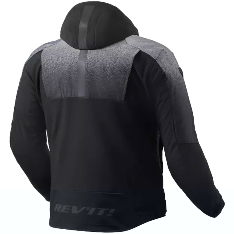 Chaqueta de moto Revit Epsilon H2O negro-gris
