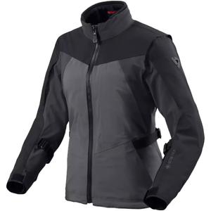 Chaqueta de moto para mujer Revit Lamina GTX gris-negro
