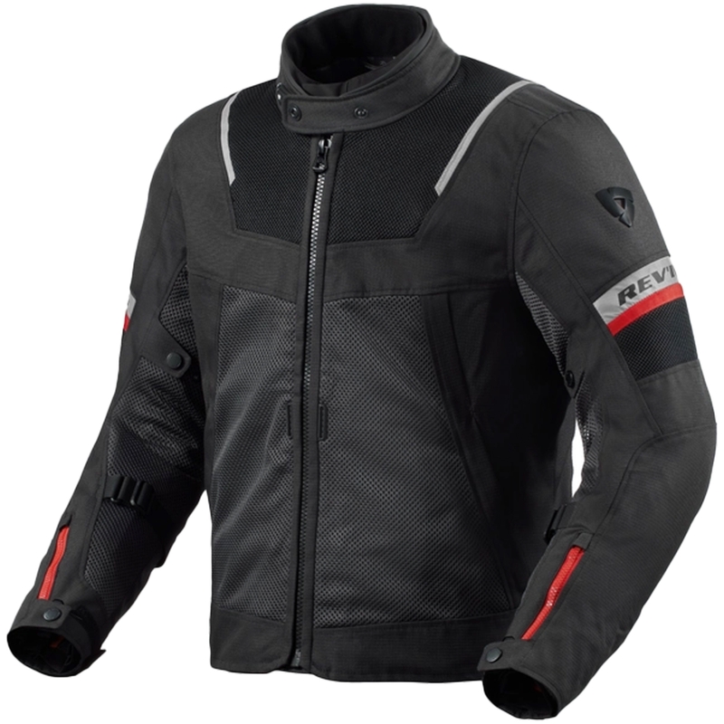 Chaqueta de moto Revit Tornado 4 H2O negro-antracita
