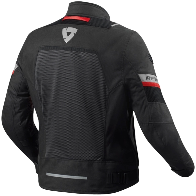 Chaqueta de moto Revit Tornado 4 H2O negro-antracita