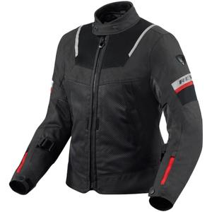 Chaqueta de moto Revit Tornado 4 H2O para mujer negro-antracita