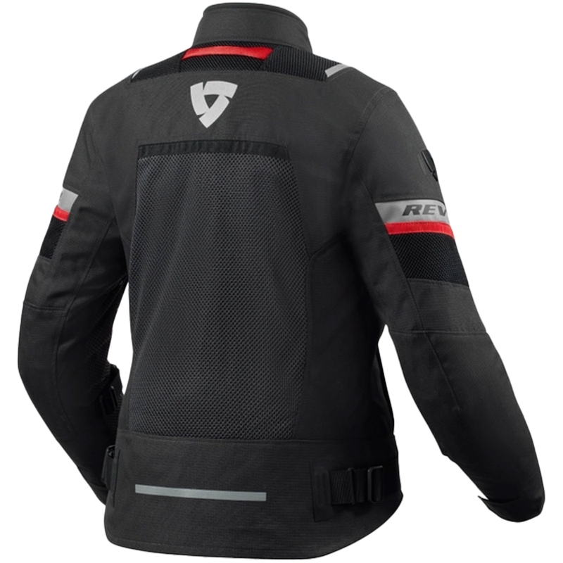 Chaqueta de moto Revit Tornado 4 H2O para mujer negro-antracita