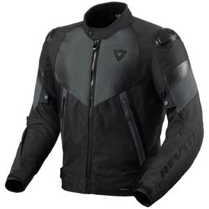Chaqueta de moto Revit Control H2O negro-antracita