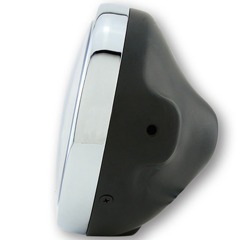 Faro delantero Highsider Smart LTD 7 con cristal transparente negro