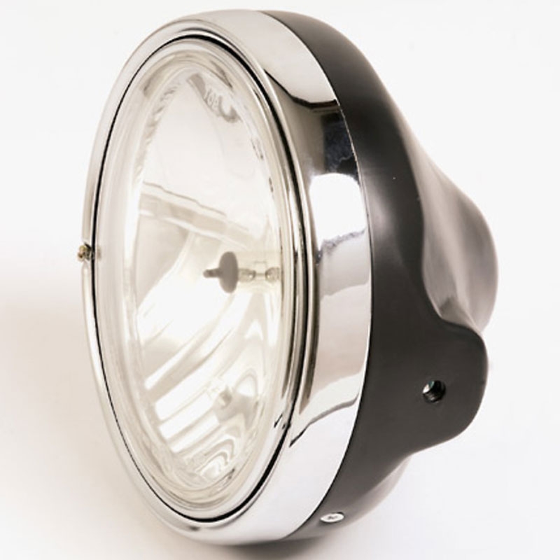 Faro delantero Highsider Smart LTD 7 con cristal transparente negro