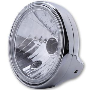 Faro delantero Highsider Smart LTD 7 con cristal transparente, cromado