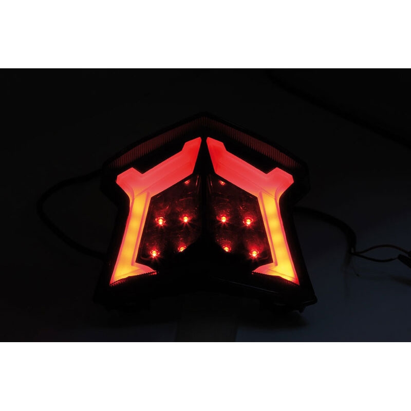 Luz trasera LED inteligente Highsider para motocicletas Kawasaki Z 900, Z 650, Ninja 650, Bj. 17-