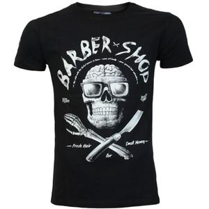 Camiseta Yakuza Premium Broken Legend - Barbería negra