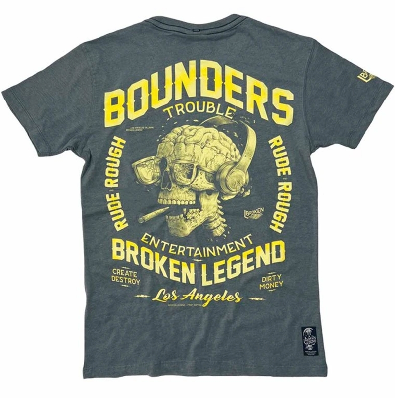 Camiseta Yakuza Premium Broken Legend - Bounders turquesa