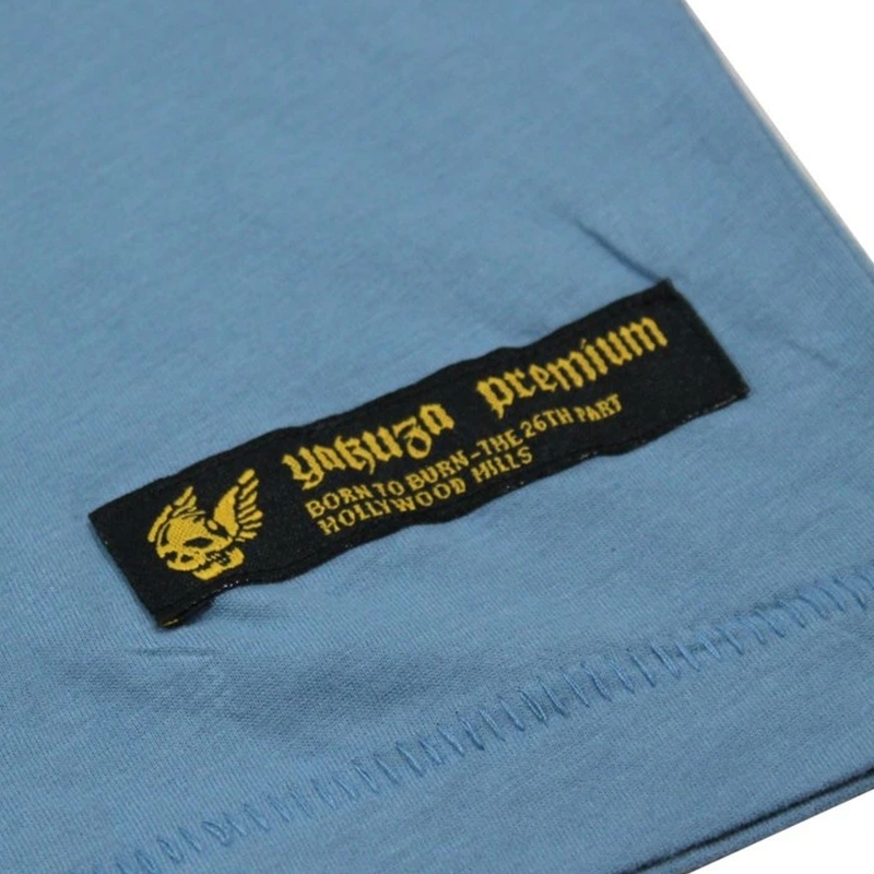 Camiseta azul Yakuza Premium Guardian No Mercy