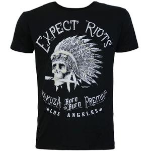 Camiseta Yakuza Premium Expect Riots - Los Ángeles negra