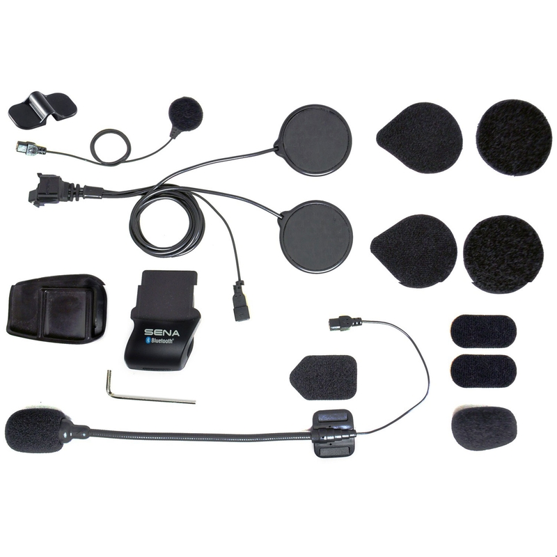 Soporte para casco SENA con accesorios para auriculares SMH5/SPH