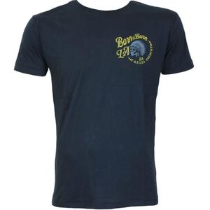 Camiseta Yakuza Premium Rude and Rough - Azul oscuro de Los Ángeles