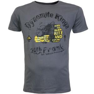 Camiseta Yakuza Premium Dynamite Kings gris