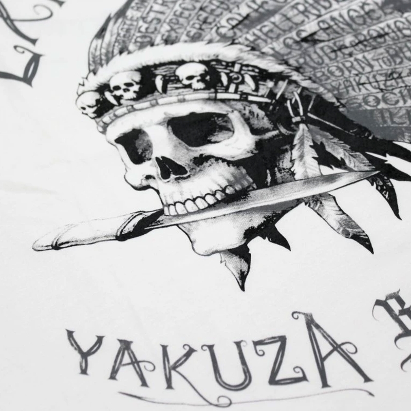 Camiseta Yakuza Premium Expect Riots - Los Ángeles blanca