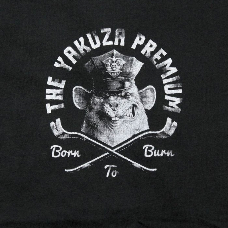 Camiseta Yakuza Premium Robbery School - Los Ángeles, negra