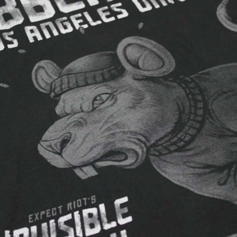 Camiseta Yakuza Premium Robbery School - Los Ángeles, negra