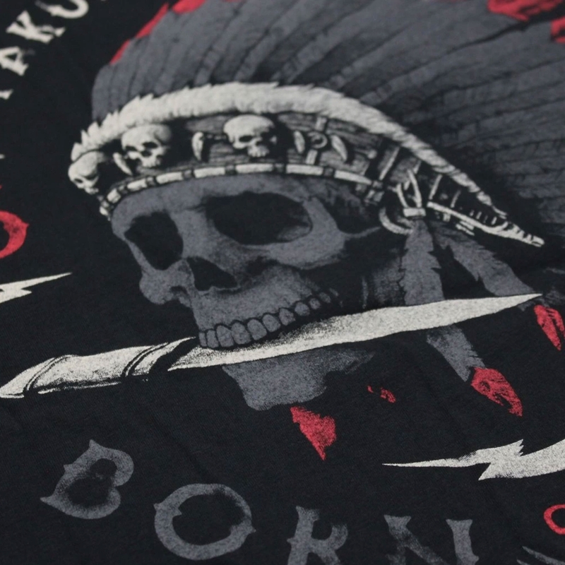 Camiseta Yakuza Premium Rude and Rough - Los Ángeles negra