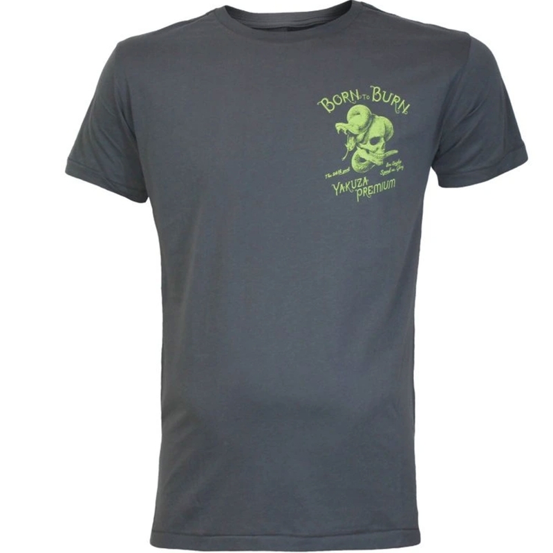 Camiseta Yakuza Premium Speed and Swashbuckler gris oscuro