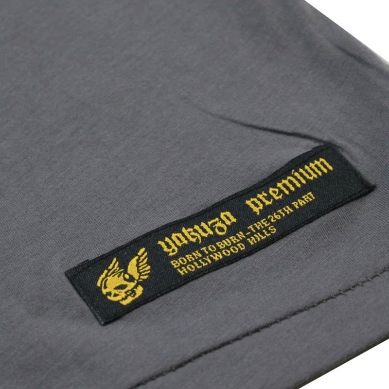 Camiseta Yakuza Premium Speed and Swashbuckler gris oscuro
