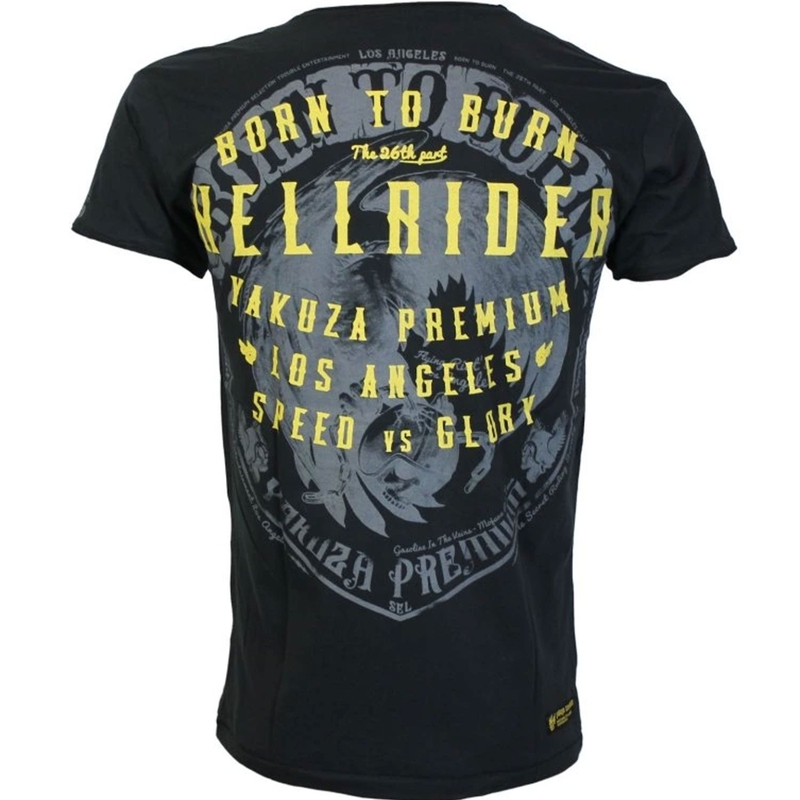 Camiseta Yakuza Premium Hellrider negra