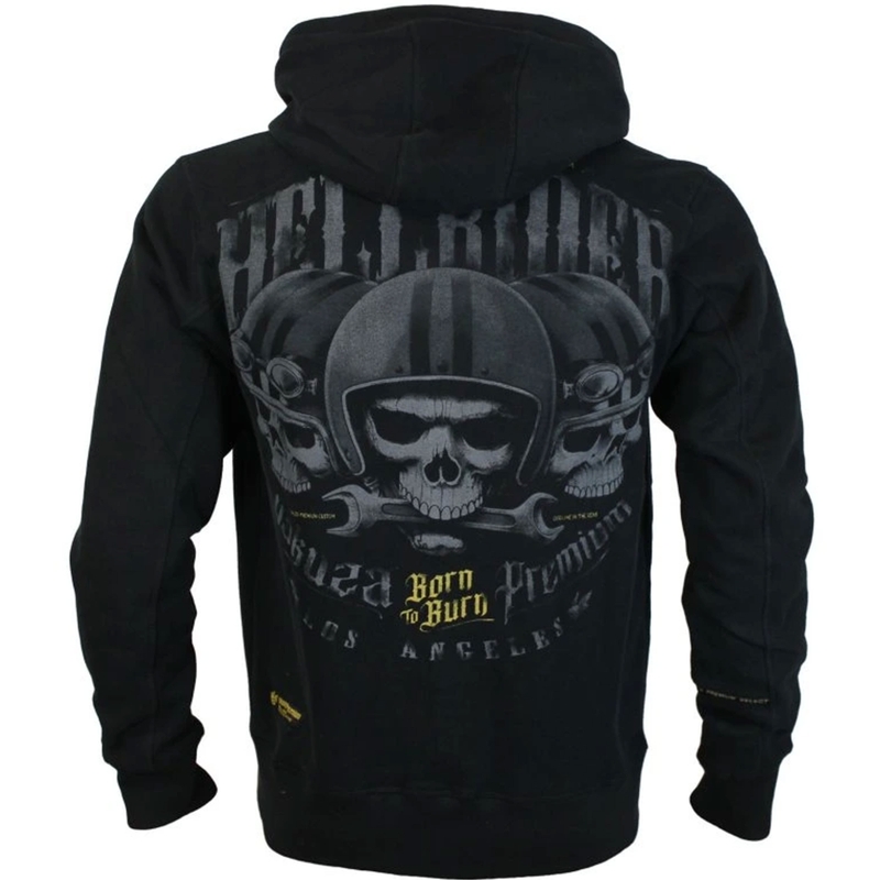 Sudadera con capucha Yakuza Premium Hell Rider negra